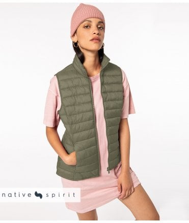 Native Spirit Ladies Light Recycled Bodywarmer