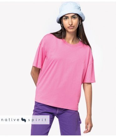 Native Spirit Ladies Oversized T-Shirt