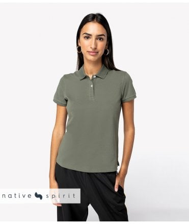 Native Spirit Ladies Piqué Polo Shirt