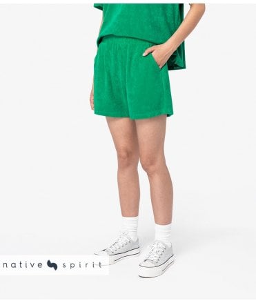 Native Spirit Ladies Terry Towel Shorts