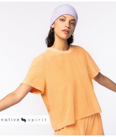 Native Spirit Ladies Terry Towel T-Shirt