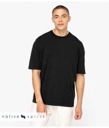 Native Spirit Oversize Washed Effect T-Shirt