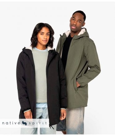 Native Spirit Unisex Sherpa Lined Waterproof Jacket