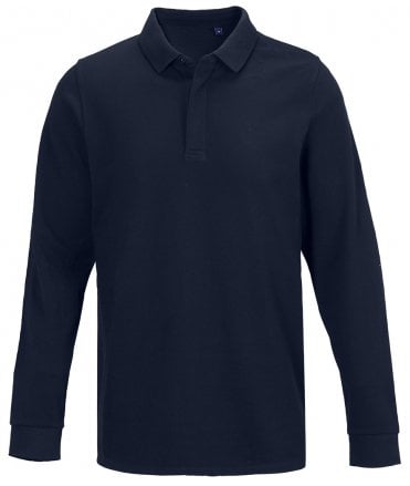 NEOBLU Owen Long Sleeve Piqué Polo Shirt