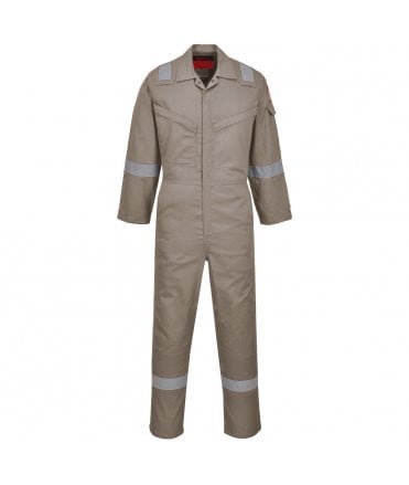 Portwest Araflame Silver Coverall