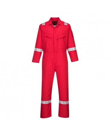 Portwest Araflame Silver Coverall