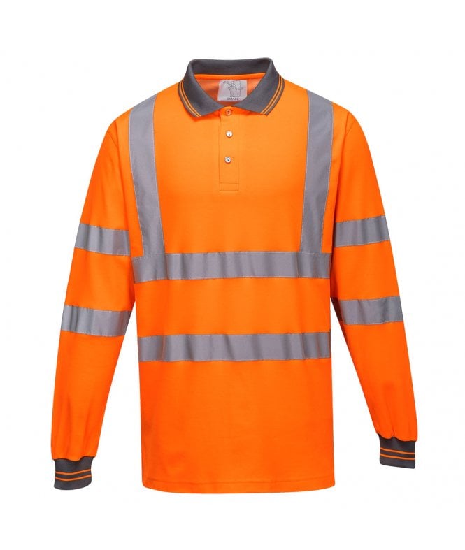 Portwest  Cotton Comfort Polo  L/S