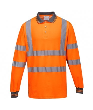 Portwest Cotton Comfort Polo  L/S