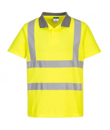 Eco Hi-Vis Polo Shirt Short Sleeve (6 Pack)