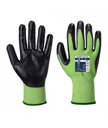 Portwest Green Cut - Nitrile Foam