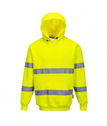 Portwest Hi-Vis Hooded Sweatshirt