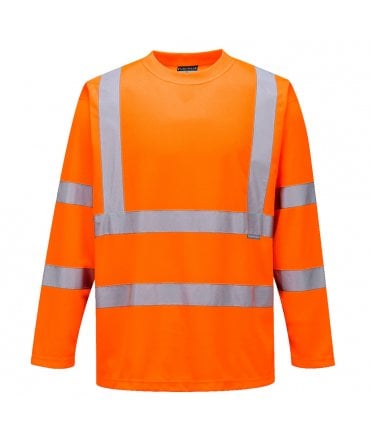 Portwest Hi-Vis Long Sleeved T-Shirt