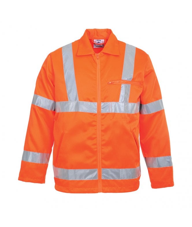 Portwest  Hi-Vis Polycotton Jacket RIS