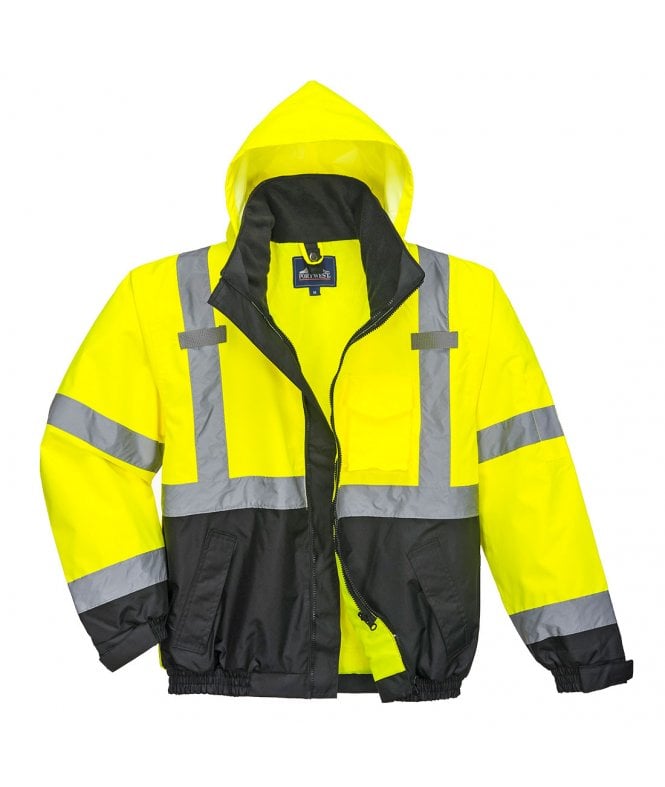 Portwest  Hi-Vis Premium 3in1 Bomber Jkt