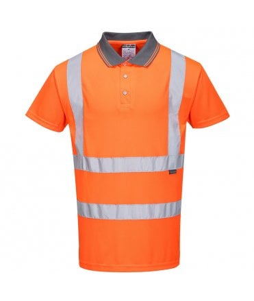 Portwest Hi-Vis S/S Polo Shirt RIS