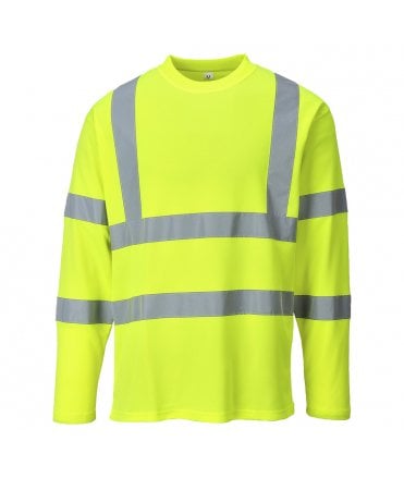 Portwest Hi-Vis T-Shirt Long Sleeves