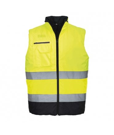 Portwest Hi-Vis Two Tone Bodywarmer