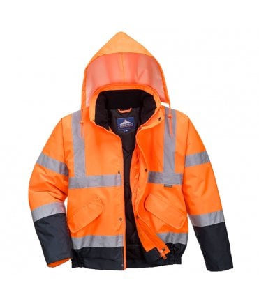 Portwest Hi-Vis Two Tone Bomber Jacket