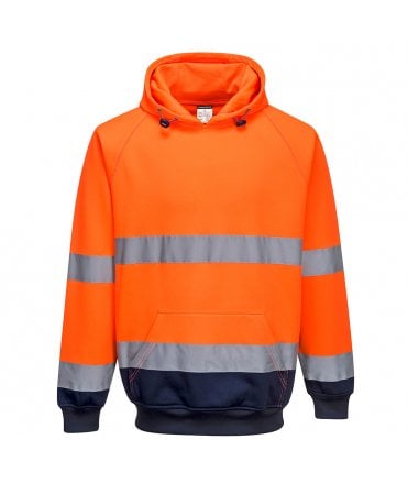 Portwest Hi-Vis Two-Tone Hooded Sweater