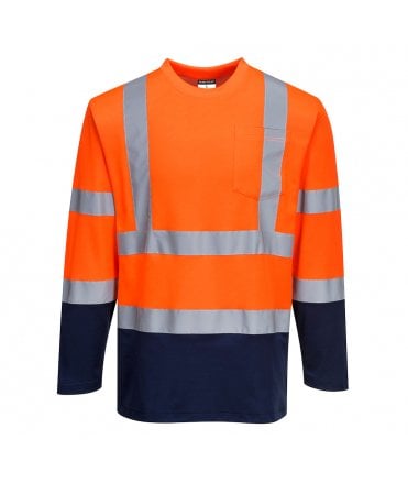 Portwest Hi-Vis Two-Tone T-Shirt L/S
