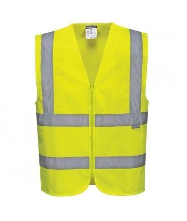 Portwest Hi-Vis Zipped Vest