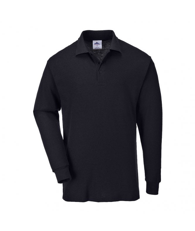 Portwest  Long Sleeved Polo Shirt