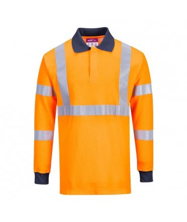 Portwest Modaflame Hi-Vis Polo Shirt