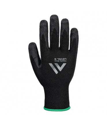 Needle Resistant F10 Latex Crinkle Glove