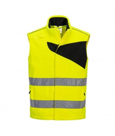 PW2 Hi-Vis Fleece Bodywarmer