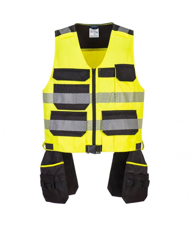 Portwest PW3 Hi-Vis Class 1 Tool Vest