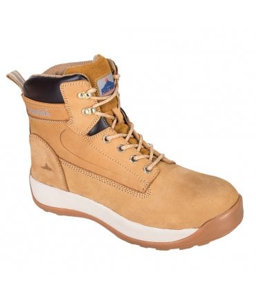 Portwest Steel Nubuck Leather Mid Boot S3 HRO