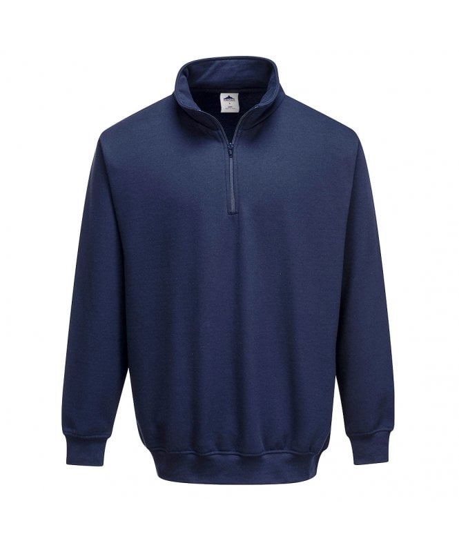 Portwest  Zip Neck Sweatshirt