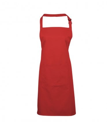 Premier 'Colours' Bib Apron with Pocket