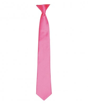 Premier 'Colours' Satin Clip Tie