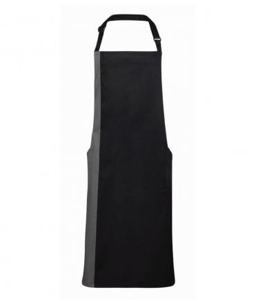 Premier Contrast Bib Apron