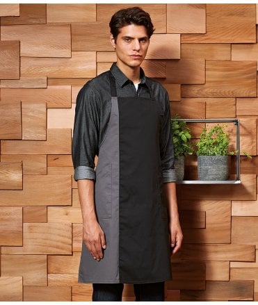 Premier Contrast Bib Apron