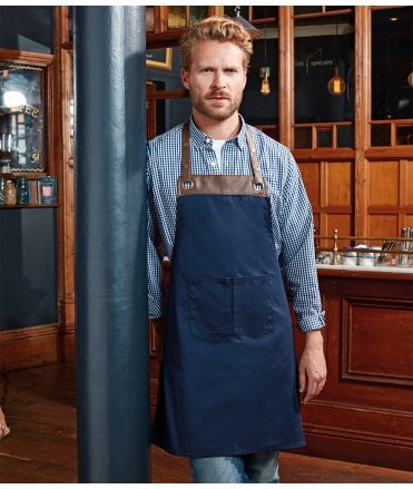 Premier Espresso Bib Apron