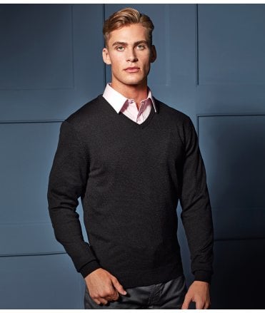 Premier Essential Acrylic V Neck Sweater