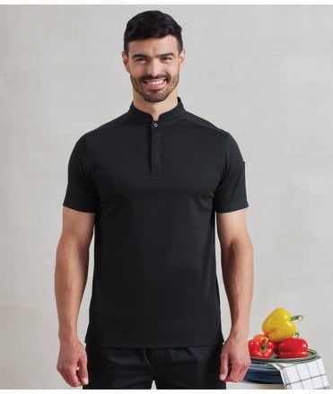 Premier Essential Coolchecker® Short Sleeve Chef's Shirt