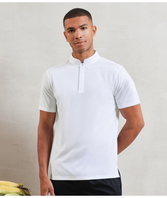 Premier  Essential Coolchecker® Short Sleeve Chef's Shirt