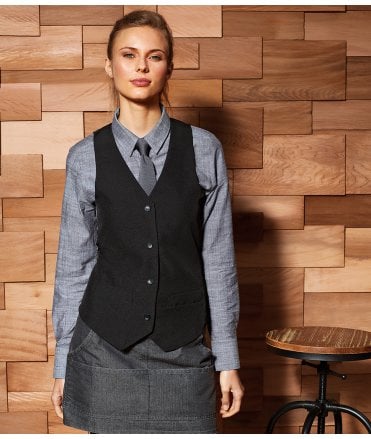 Premier Ladies Lined Waistcoat