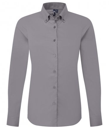 Premier Ladies Supreme Long Sleeve Oxford Shirt