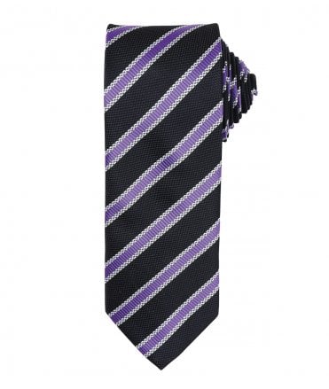 Premier Waffle Stripe Tie