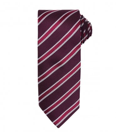 Premier Waffle Stripe Tie