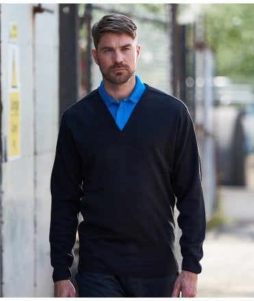 PRO RTX Pro Acrylic V Neck Sweater