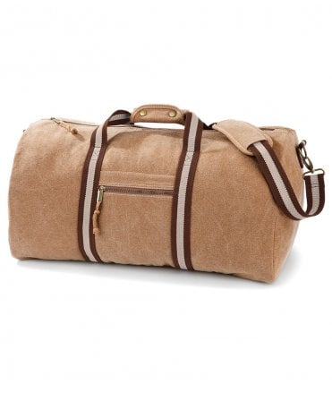 Quadra Vintage Canvas Holdall