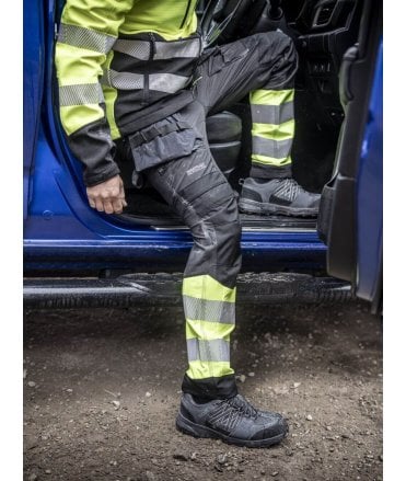 Hi-Vis X-Pro Stretch Holster Trousers CLASS 1 - Regular Leg Length