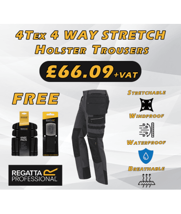 Men's 4Tex 4-WAY-STRETCH Holster Trousers (Short)