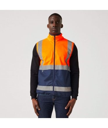 Men's Pro HI-VIS Full Zip Gilet