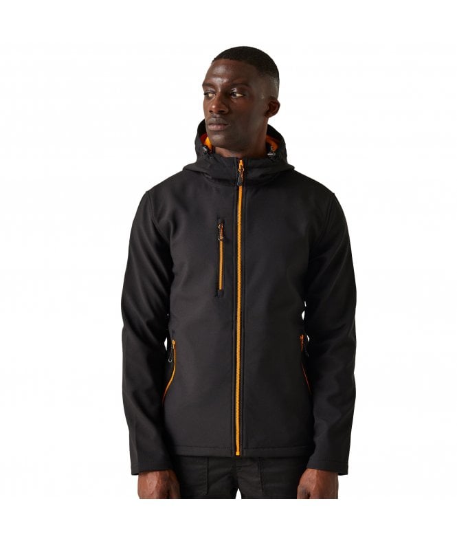 Regatta Professional Navigate 2 Layer Hooded Softshell Jacket